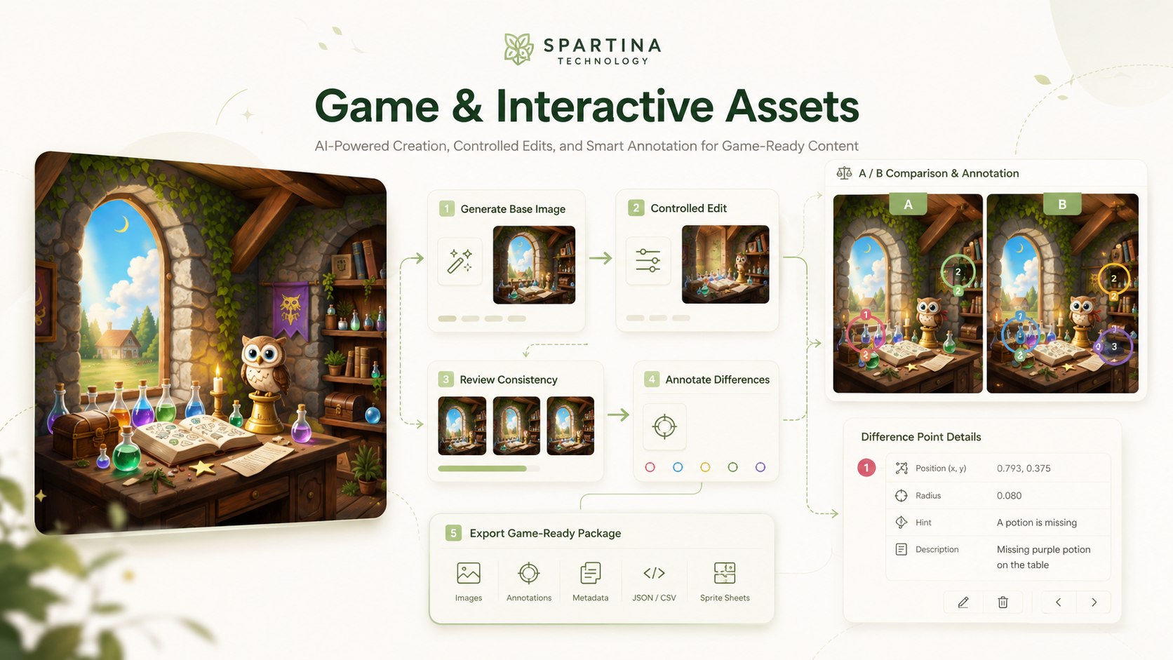 Game & Interactive Assets overview