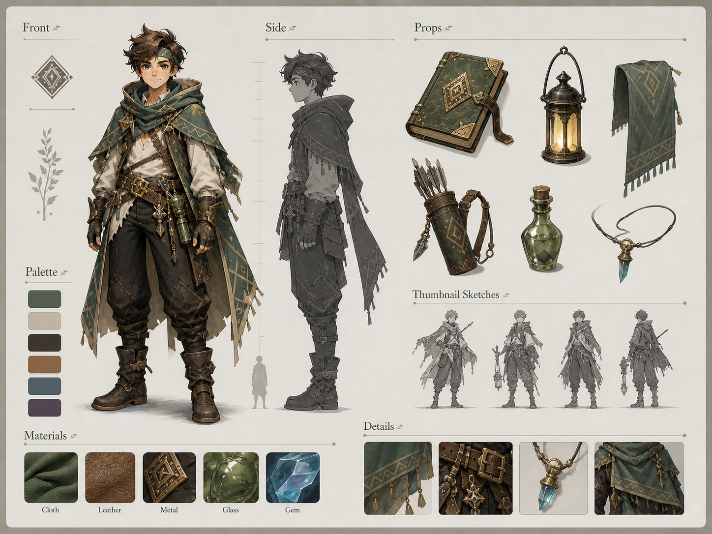 Game Character Concept